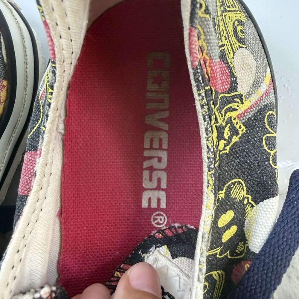 Converse All Star Chuck Taylor Graffiti Music Theme Low Top Canvas Women's 9 - Picture 7 of 13